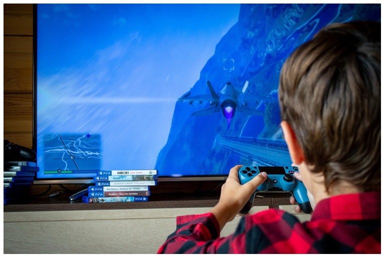 Gameplay scene with AI‑driven adaptive enemy tactics