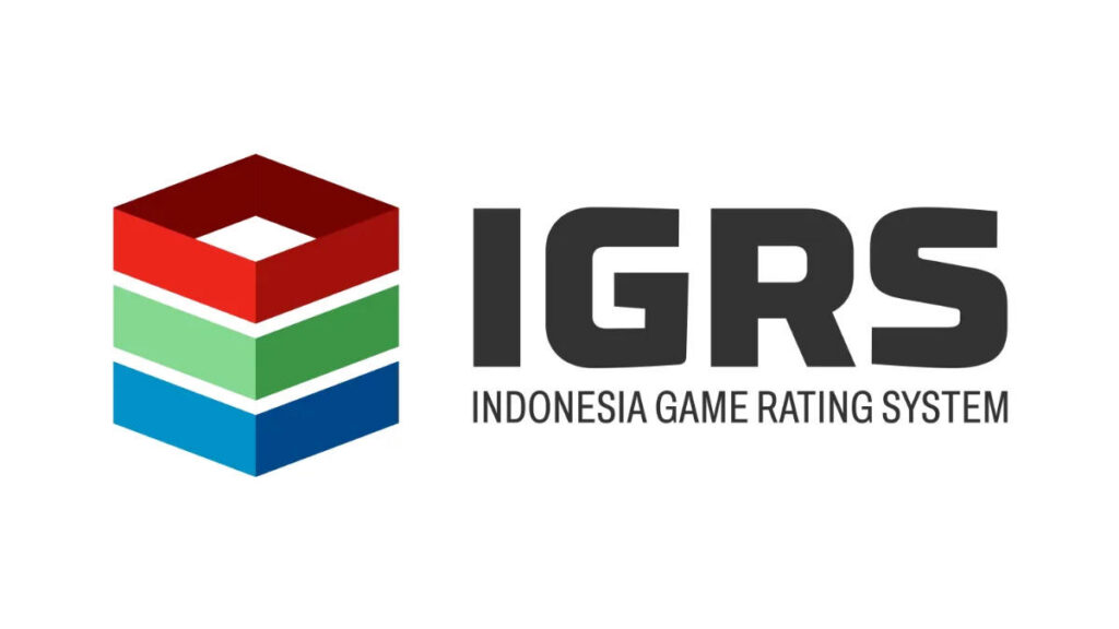The official IGRS logo used for Indonesia’s game age rating and content classification.