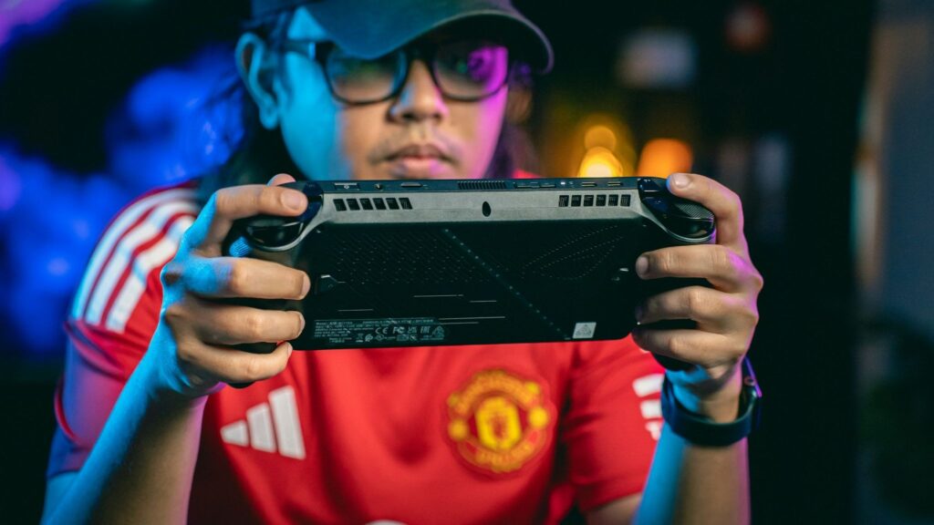 A gamer experiencing Malay folklore through a MOBA game.